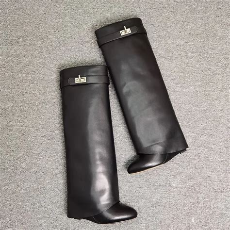 givenchy buckle boots dupe|givenchy lock boots.